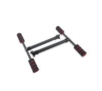 ResGcx GF-L1 Kit di Supporto atterraggio a Forma T Tubi in Fibra Carbonio da 16mm-10mm Connettori in Alluminio CNC 88g Design Leggero for Ricerca e Sviluppo Tecnico 1Set(Full Set)