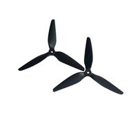 ResGcx Gruppo a 3 Pale in Nylon Rinforzato con Carbonio ZMR Specifiche Multiple da 7/8/9/10/13 Pollici for Piattaforme FPV e UAV for carichi Pesanti, 1 Coppia (1CW + 1CCW)(1PAIR 8x4.5x3)