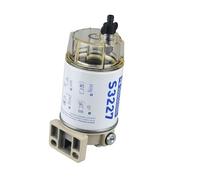 ResGcx Gruppo separatore Acqua Filtro Carburante Adatto for Motore fuoribordo Mercury con Elemento filtrante Base Ciotola Trasparente S3227
