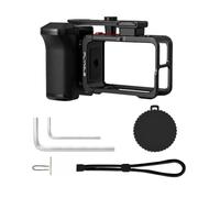 ResGcx Impugnatura modulare Rinforzata for Action 5 PRO/Action 4/3 Magnetica a sgancio rapido Design 2 in 1 Espansione Slitta Fredda 69,6 g Componente Fotografico Leggero (1 Set)(Girp And Cage)