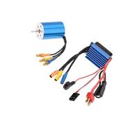 ResGcx Motore brushless sensorless 2435 e Combo ESC 25A, Sistema di Alimentazione a Coppia Elevata a 4 Poli 4800KV for Camion for RC 1/16 1/18(Only 3300KV Motor)
