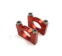 ResGcx Set di 2 Supporti CNC da 16mm in Alluminio Rinforzato per Tubi in Carbonio e Telai, Progettati per Integrazione Sistemi Industriali Giunzioni Strutturali(Thin Type (2pcs))
