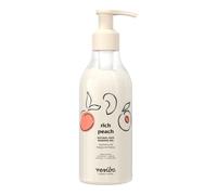 Resibo Rich Peach Gel detergente naturale per il viso con estratto di pesca