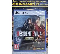 Resident Evil 4 Remake Gold Edition PlayStation 5 Gold Edit (Sony Playstation 5)