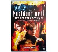 RESIDENT EVIL DEGENERATION DVD ITALIANO NUOVO E SIGILLATO