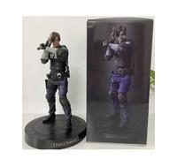RESIDENT EVIL LEON S. KENNEDY ACTION FIGURE 30CM HORROR GAME STATUA COLLECTION.