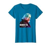 Resident Evil Requiem Gaming Design Maglietta, Donna, Zaffiro, M