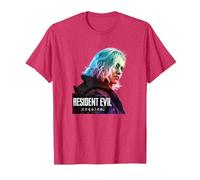 Resident Evil Requiem Gaming Design Maglietta, Uomo, Rosso mélange, S