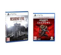 Resident Evil Requiem, Standard Edition, PlayStation 5 + Assassin's Creed Shadows Limited Edition (Esclusivo to Amazon.it) (PS5)