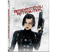 Resident Evil:Retribution 3D Includes 2D Version 2016 Uk Exclusive Limited Edition Steelbook Limited to 2000 Blu-ray Region free