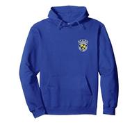 Resident Evil S.T.A.R.S. Felpa con Cappuccio, Unisex per Adulti, Blu Reale, L