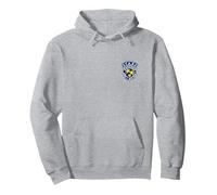 Resident Evil S.T.A.R.S. Felpa con Cappuccio, Unisex per Adulti, Grigio Melange, S