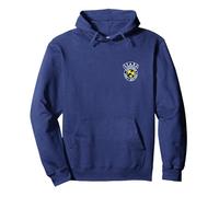 Resident Evil S.T.A.R.S. Felpa con Cappuccio, Unisex per Adulti, Navy, XL