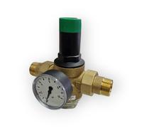 RIDUTTORE DI PRESSIONE ACQUA BRAUKMANN D06F-A Ø 1/2 MANOMETRO FILTRO HONEYWELL
