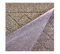 Resilia - Clear vinyl, plastica Premium Floor runner/schermo per tappeto pavimenti - antiscivolo, modello Prism 27" x 12' Clear