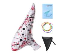 Resin Alto C, Lightweight Portable Smooth Resin Precise 12 Hole | Alto C Wind Instrument Storage Case For Adults Music Lover Beginner School Studio Stage Home Festival Orchestra