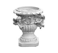 Resin Angel Flower Pot | Decorazioni Per Vaso Di Fiori In Stile Europeo Vintage | 4.33x4.72x7.68 Pollici In Resina Adorabile Contenitore Con Foro Di Drenaggio | Per Il Balcone Da Giardino Esterno Per