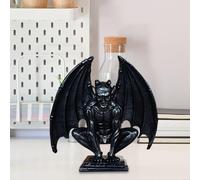 Resin Angel Gargoyle Statue Fairy Garden Decoration Lifeleoke 18.5x10x19 cm per