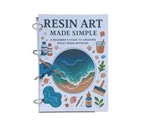 Resin Art, Resin Art Guidy Book, Guida artigianale passo-passo, apprendimento basato su progetti, formato di stile notebook, 8.27x11.42 pollici, per la creazione di progetti creatività ispirazione