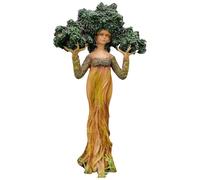 Resin Art Statue, Forest Goddess Statue, Earth Mother Goddess Statue for Ho