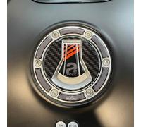 Resin Bike Adesivi Moto Compatibile con Aprilia Tuono-RS 660 2020-2025. Protezione Tappo Serbatoio da Urti e Graffi. Adesivi Resinati con Effetto 3D Made in Italy