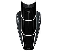 Resin Bike Adesivi Moto Compatibile con Benelli 752 S 2019-2020. Protezione Paraserbatoio da Urti e Graffi. Adesivo 3D Resinato per Serbatoio - Argento e Nero