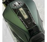 Resin Bike Adesivi Moto Compatibile con Benelli Leoncino 800 2022. Protezione Paraserbatoio da Urti e Graffi. Adesivo Resinato con Effetto 3D per Serbatoio Moto