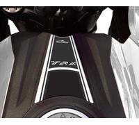 Resin Bike Adesivi Moto Compatibile con Benelli TRK 502 2017-2026 e TRK 502 X 2018-2026 Bianco. Protezione Paraserbatoio da Urti e Graffi. Adesivo 3D Resinato Slim