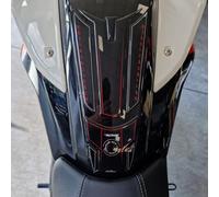 Resin Bike Adesivi Moto Compatibile con Benelli TRK 702X 2023 Moon Grey. Protezioni Paraserbatoio da Urti e Graffi. Adesivi Resinati con Effetto 3D Made in Italy