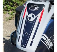 Resin Bike Adesivi Moto Compatibile con Bmw R 1250 GS Adventure Trophy 2021-2023. Protezioni Paraserbatoio da Urti e Graffi. Adesivi Resinati con Effetto 3D