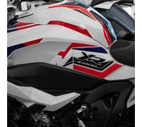 Resin Bike Adesivi Moto Compatibile con BMW S 1000 XR 2020-2024. Protezioni Laterali Serbatoio da Urti e Graffi. Adesivi Resinati con Effetto 3D Made in Italy