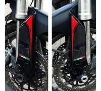 Resin Bike Adesivi Moto Compatibile con Ducati Multistrada 950 2018 2020. Protezioni Parasteli Parafango Anteriore da Urti e Graffi. Adesivi Resinati con Effetto 3D