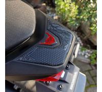 Resin Bike Adesivi Moto Compatibile con Honda Hornet 750 2023. Protezione Moto Codino da Urti e Graffi. Adesivi 3D Resinati Versione Rosso Metallizzato