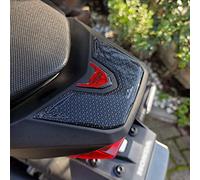 Resin Bike Adesivi Moto Compatibile con Honda Hornet 750 2023. Protezione Moto Codino da Urti e Graffi. Adesivi 3D Resinati Versione Rosso Metallizzato