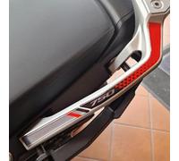 Resin Bike Adesivi Moto Compatibile con Honda Transalp XL 750 2023-2025 Protezione Moto Maniglie Passeggero da Urti e Graffi. Coppia di Adesivi 3D Resinati Neutro