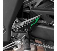 Resin Bike Adesivi Moto Compatibile con Kawasaki Ninja 1000 SX 2024. Protezione Moto Battitacco da Urti e Graffi. Coppia di Adesivi 3D Resinati Made in Italy