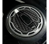 Resin Bike Adesivi Moto Compatibile con Kawasaki Versys 1000 2017-2025. Protezione Tappo Serbatoio da Urti e Graffi. Adesivo Resinato in Gel 3D Universale - Argento e Carbonio