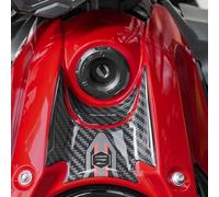 Resin Bike Adesivi Moto Compatibile con Kawasaki Z650 2024-2025 Candy Persimmon Red/Ebony. Protezioni Zona Chiave da Urti e Graffi. Adesivi Resinati con Effetto 3D Made in Italy