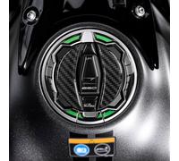 Resin Bike Adesivi Moto Compatibile con Kawasaki Z650 2024-2025. Protezione Tappo Serbatoio da Urti e Graffi. Adesivi Resinati con Effetto 3D Made in Italy