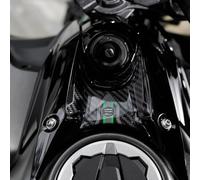 Resin Bike Adesivi Moto Compatibile con Kawasaki Z650 2024-2025. Protezioni Zona Chiave da Urti e Graffi. Adesivi Resinati con Effetto 3D Made in Italy