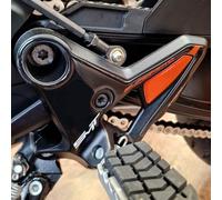 Resin Bike Adesivi Moto Compatibile con KTM 890 SMT 2023-2025. Protezione Grip Moto Battitacco da Urti e Graffi. Coppia di Adesivi 3D Resinati Made in Italy