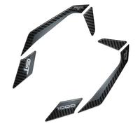Resin Bike Adesivi Moto Compatibile con Suzuki GSX S 1000 GT 2022. Protezioni Maniglie Passeggero da Urti e Graffi. Adesivi 3D Resinati - Made in Italy