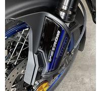 Resin Bike Adesivi Moto Compatibile con Suzuki V-Strom 1050 XT ABS 2022 Grigio Aspen. Protezione Parasteli Parafango da Urti e Graffi. Coppia Adesivi 3D Resinati