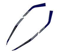 Resin Bike Adesivi Moto Compatibile con Suzuki V-Strom 800 DE 2023-2025. Protezione Moto Maniglie Passeggero da Urti e Graffi. Coppia di Adesivi 3D Resinati (Nero Dubai)