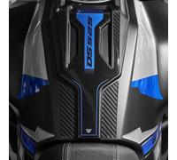 Resin Bike Adesivi Moto Compatibile con Voge Valico 525 DSX 2023-2025 Avio Blue. Protezioni Paraserbatoio da Urti e Graffi. Adesivi Resinati con Effetto 3D Made in Italy