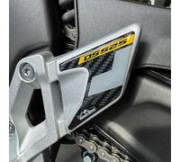 Resin Bike Adesivi Moto Compatibile con Voge Valico 525 DSX 2023-2025. Protezione Moto Battitacco da Urti e Graffi. Coppia di Adesivi 3D Resinati Made in Italy
