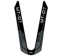 Resin Bike Adesivi Moto Compatibile con Yamaha MT-07 2022. Protezione Parafango Anteriore da Urti e Graffi. Adesivo Resinato con Effetto 3D - Made in Italy