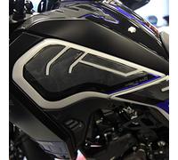 Resin Bike Adesivi Moto Compatibile con Yamaha Tenere 700 2019 2020 Blu Metallizzato. Protezioni Laterali Serbatoio da Urti e Graffi. Coppia Adesivi 3D Resinati