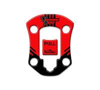 Resin Bike Adesivi Moto Compatibile con Yamaha Tenere 700 2019 Competition White. Protezione Tappo Serbatoio Moto da Urti e Graffi. Adesivo 3D Resinato - Made in Italy