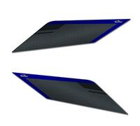 Resin Bike Adesivi Moto Compatibile con Yamaha Tenere 700 2019. Protezioni Laterali da Urti e Graffi. Kit Adesivi 3D Resinati Lato Destro e Sinistro Blu Metallizzato